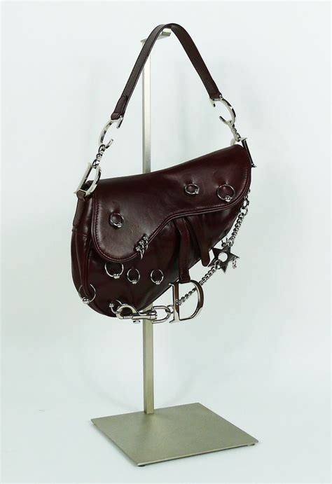 john galliano dior saddle bag|dior saddle bag vintage.